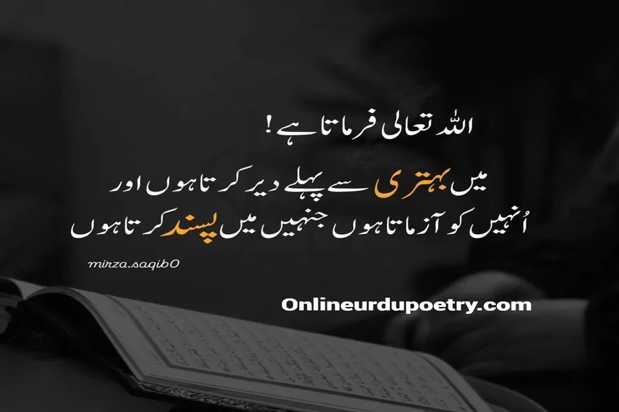 Dua Allah Feeling Deep Islamic Quotes In Urdu