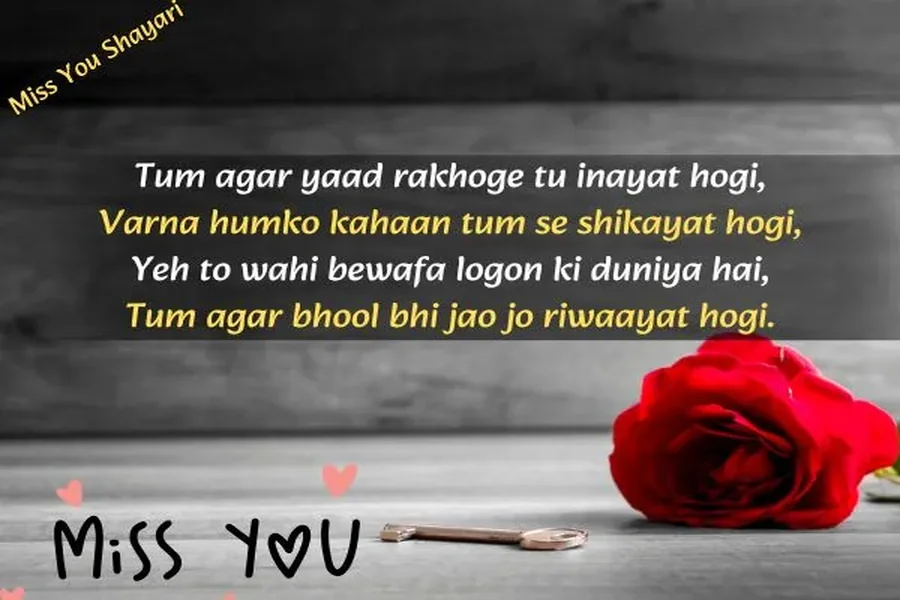 2 Line Love Shayari In English Hindi