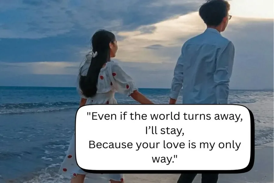 2 Line Love Shayari In English For Wife