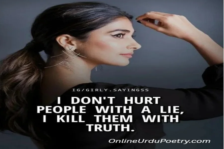 Positive Attitude Killer Attitude Quotes For Girls In English