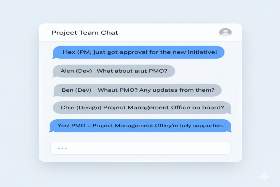 How to Use PMO Correctly in Chat