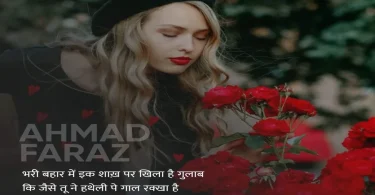 Gulab Shayari 2 Lines Hindi