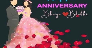 Happy Marriage Anniversary Bhaiya And Bhabhi In Hindi