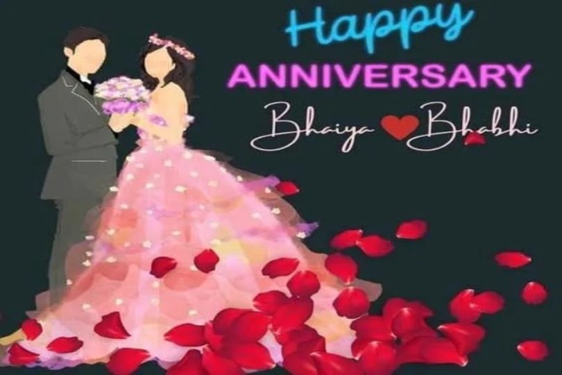 Happy Marriage Anniversary Bhaiya And Bhabhi In Hindi