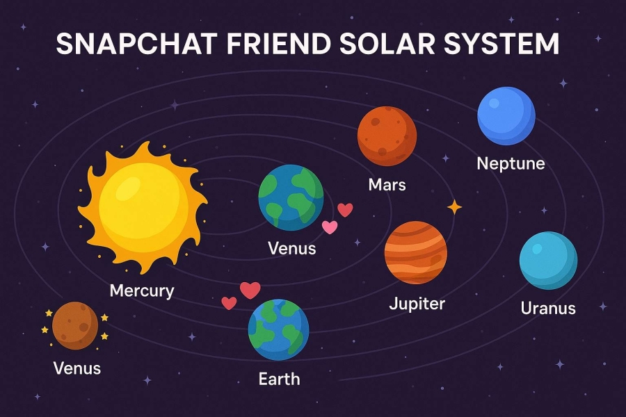 Snapchat Planets