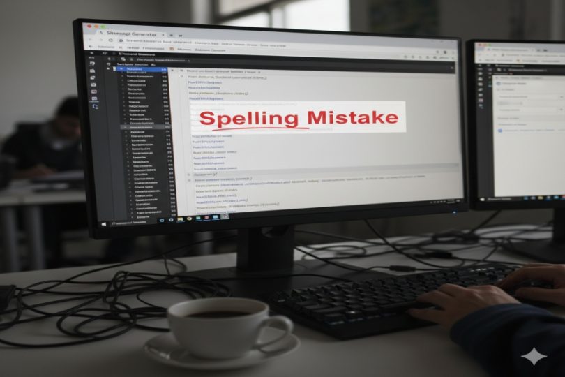 Sitemap Generator Spellmistake