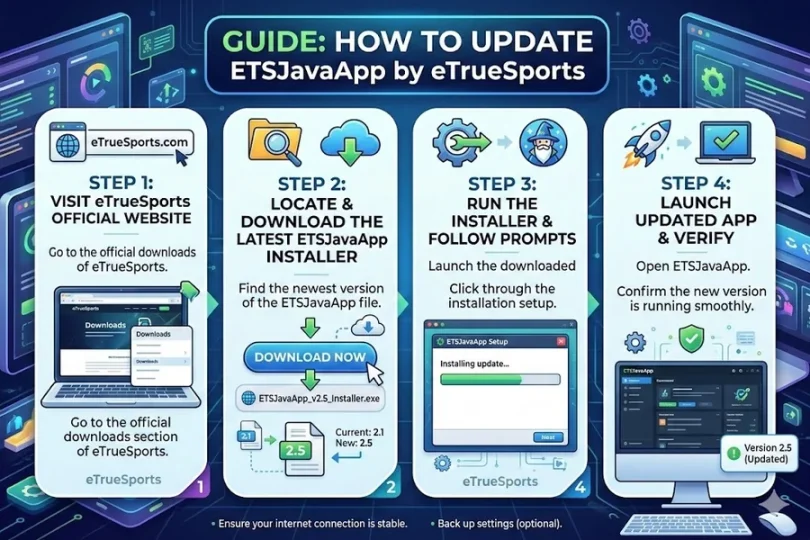 How To Update Etsjavaapp By Etruesports